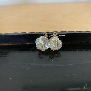 ⭐️ Beaded White Earrings